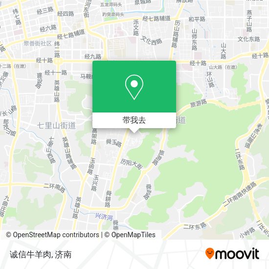 诚信牛羊肉地图