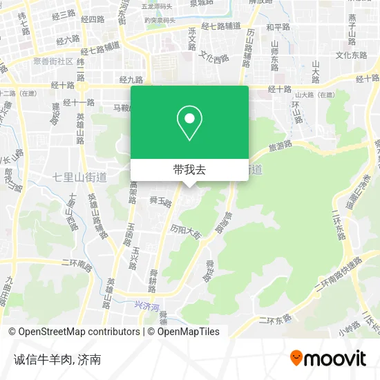 诚信牛羊肉地图