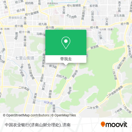 中国农业银行(济南山财分理处)地图