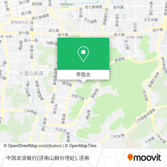 中国农业银行(济南山财分理处)地图