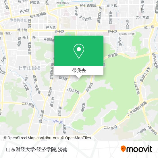 山东财经大学-经济学院地图