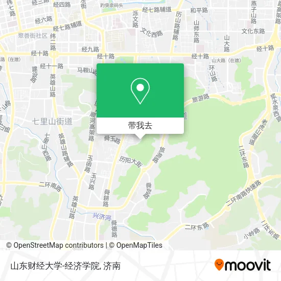 山东财经大学-经济学院地图