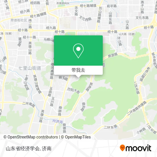 山东省经济学会地图