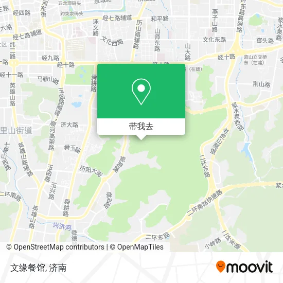 文缘餐馆地图