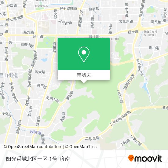 阳光舜城北区一区-1号地图