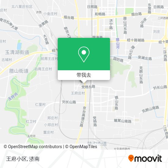 王府小区地图