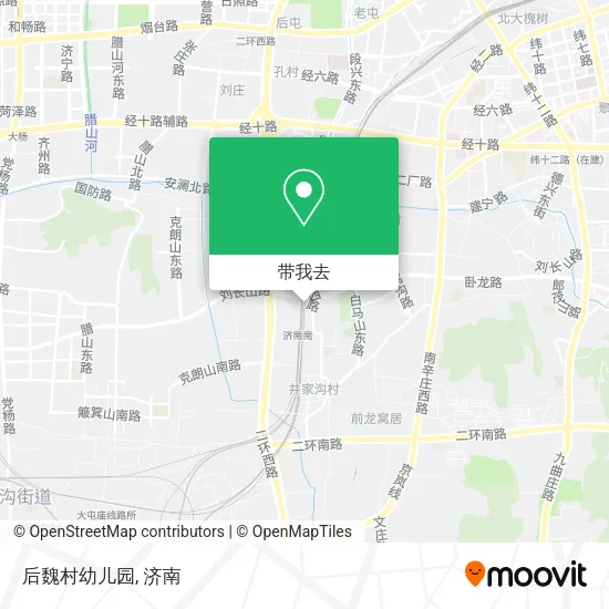 后魏村幼儿园地图