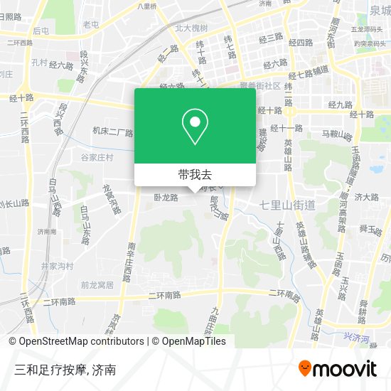 三和足疗按摩地图