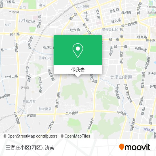 王官庄小区(四区)地图