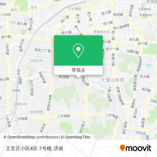 王官庄小区4区-7号楼地图
