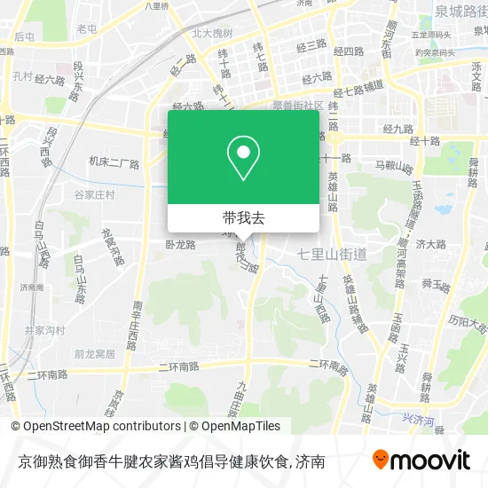 京御熟食御香牛腱农家酱鸡倡导健康饮食地图