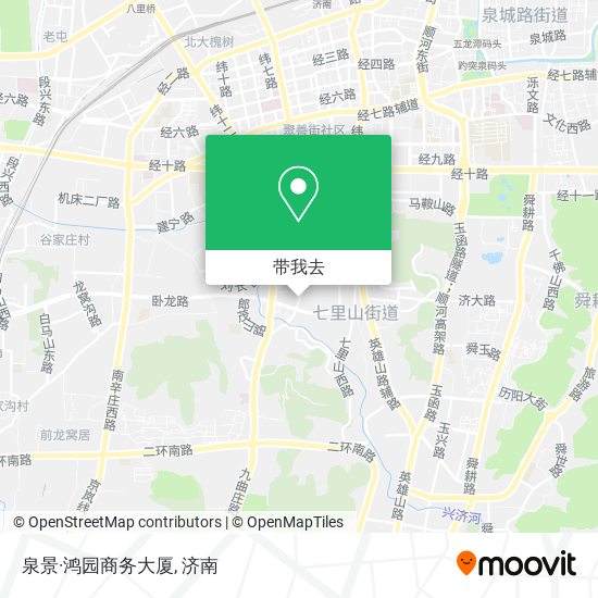 泉景·鸿园商务大厦地图
