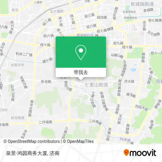 泉景·鸿园商务大厦地图