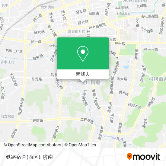 铁路宿舍(西区)地图