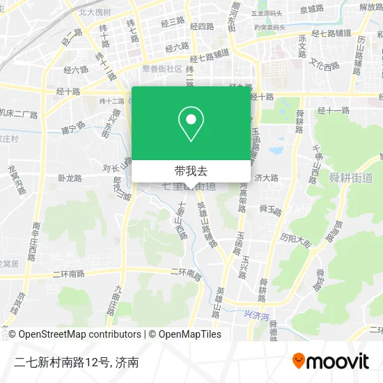 二七新村南路12号地图