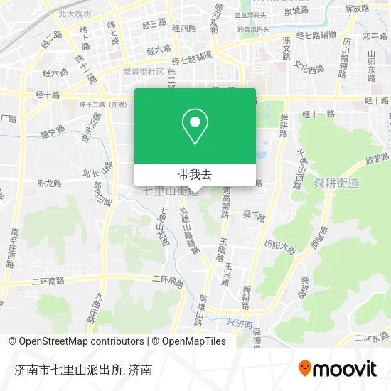 济南市七里山派出所地图