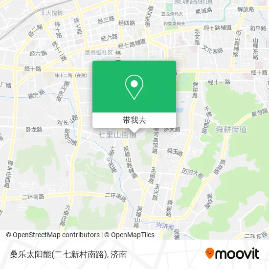 桑乐太阳能(二七新村南路)地图