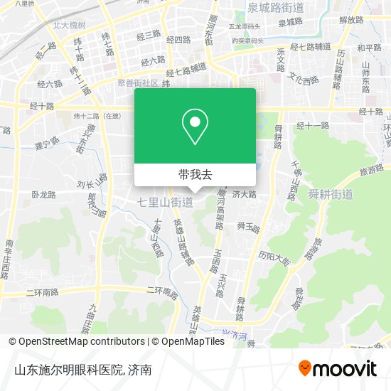 山东施尔明眼科医院地图