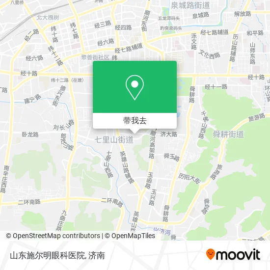 山东施尔明眼科医院地图