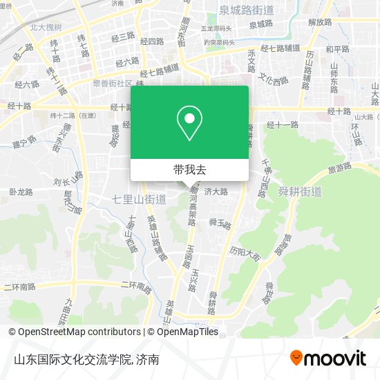 山东国际文化交流学院地图