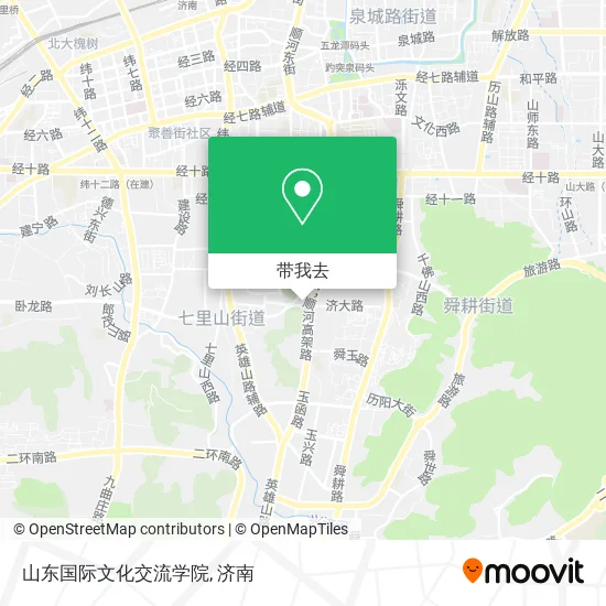 山东国际文化交流学院地图