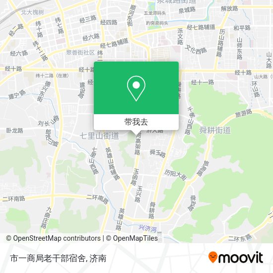 市一商局老干部宿舍地图