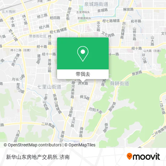 新华山东房地产交易所地图