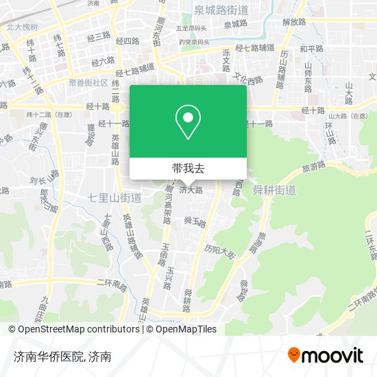 济南华侨医院地图