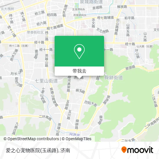 爱之心宠物医院(玉函路)地图