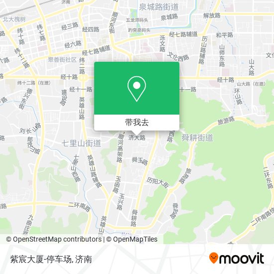 紫宸大厦-停车场地图
