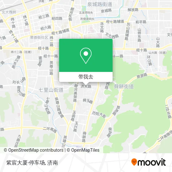 紫宸大厦-停车场地图