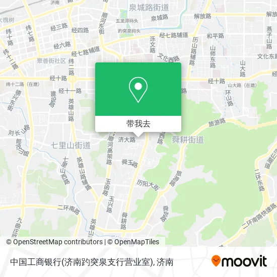 中国工商银行(济南趵突泉支行营业室)地图