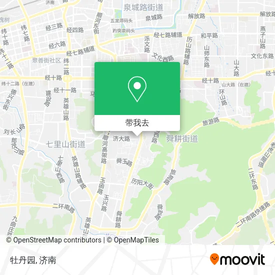 牡丹园地图