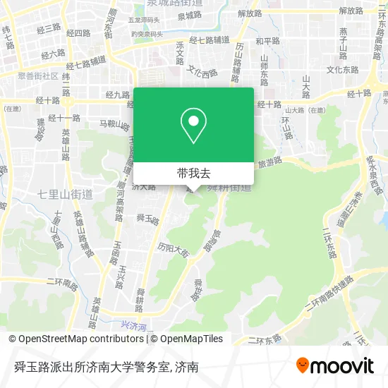 舜玉路派出所济南大学警务室地图