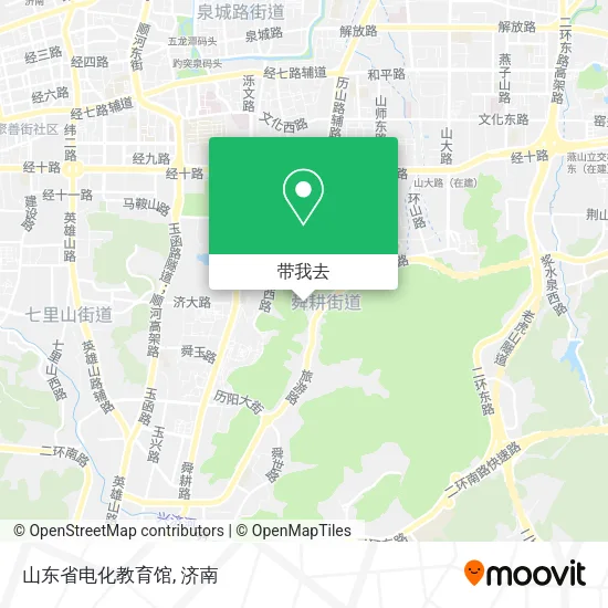 山东省电化教育馆地图