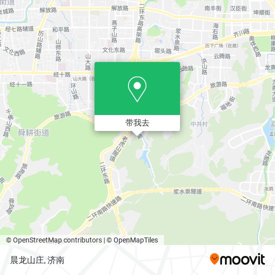 晨龙山庄地图