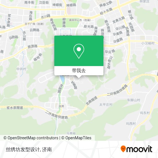 丝绣坊发型设计地图