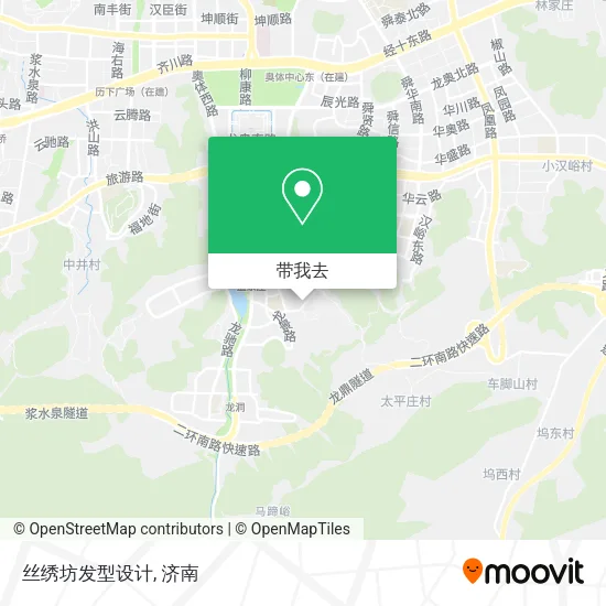 丝绣坊发型设计地图