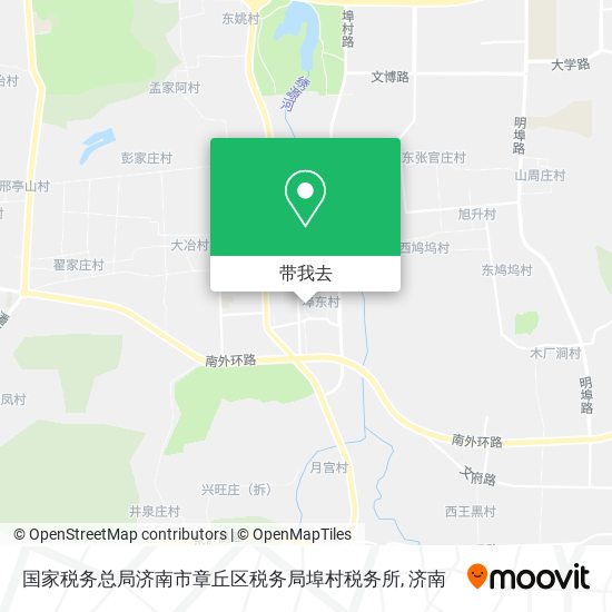 国家税务总局济南市章丘区税务局埠村税务所地图