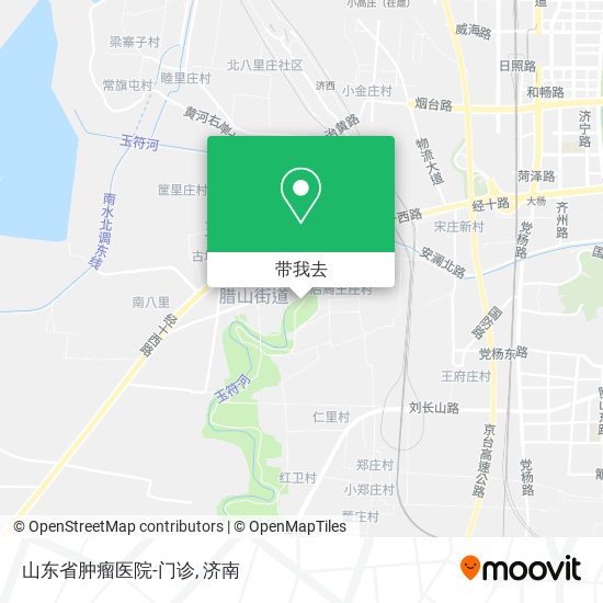 山东省肿瘤医院-门诊地图