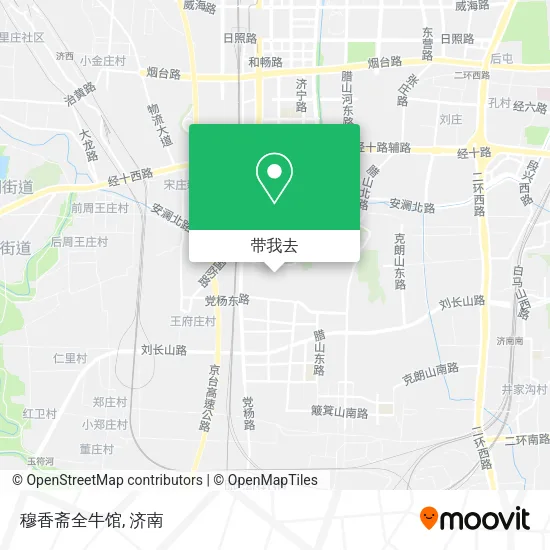 穆香斋全牛馆地图