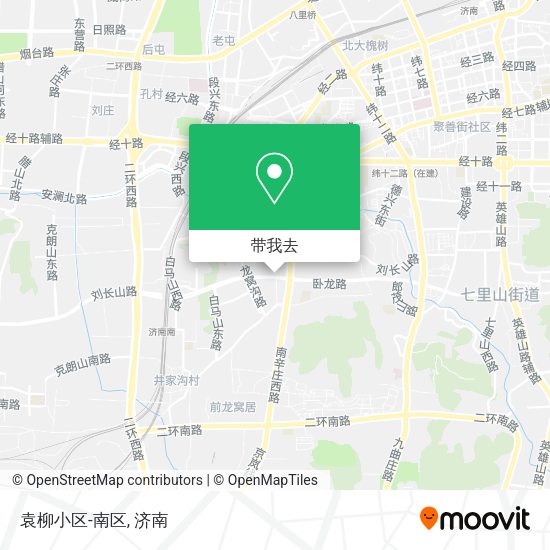 袁柳小区-南区地图