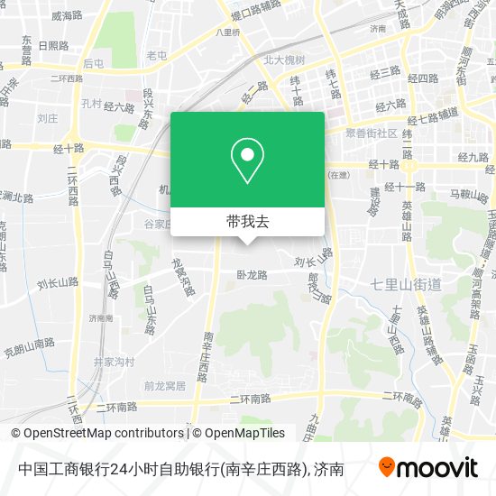 中国工商银行24小时自助银行(南辛庄西路)地图