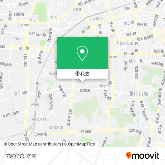 7家宾馆地图