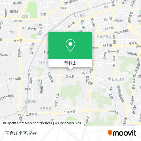 王官庄小区地图