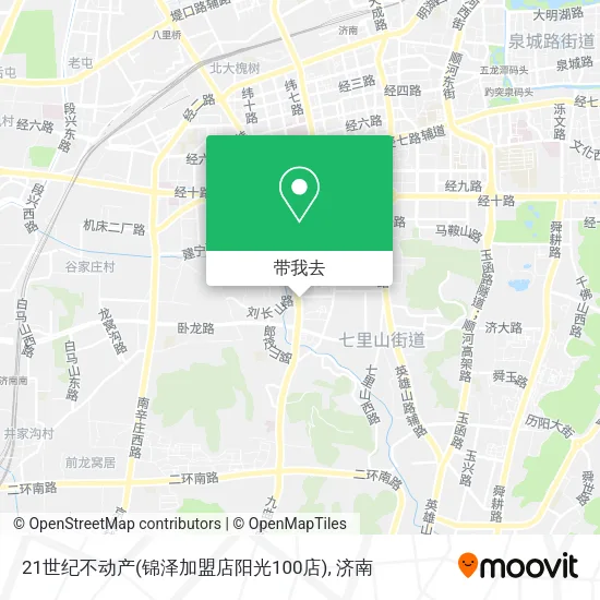 21世纪不动产(锦泽加盟店阳光100店)地图