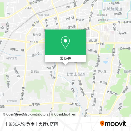 中国光大银行(市中支行)地图