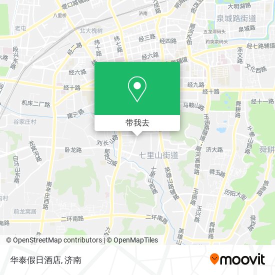 华泰假日酒店地图
