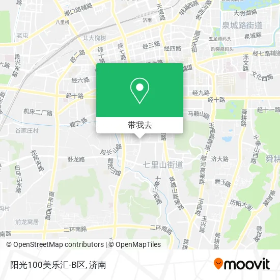 阳光100美乐汇-B区地图