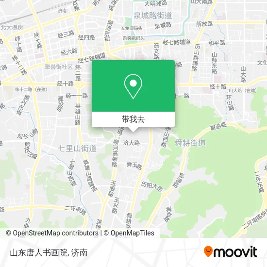 山东唐人书画院地图